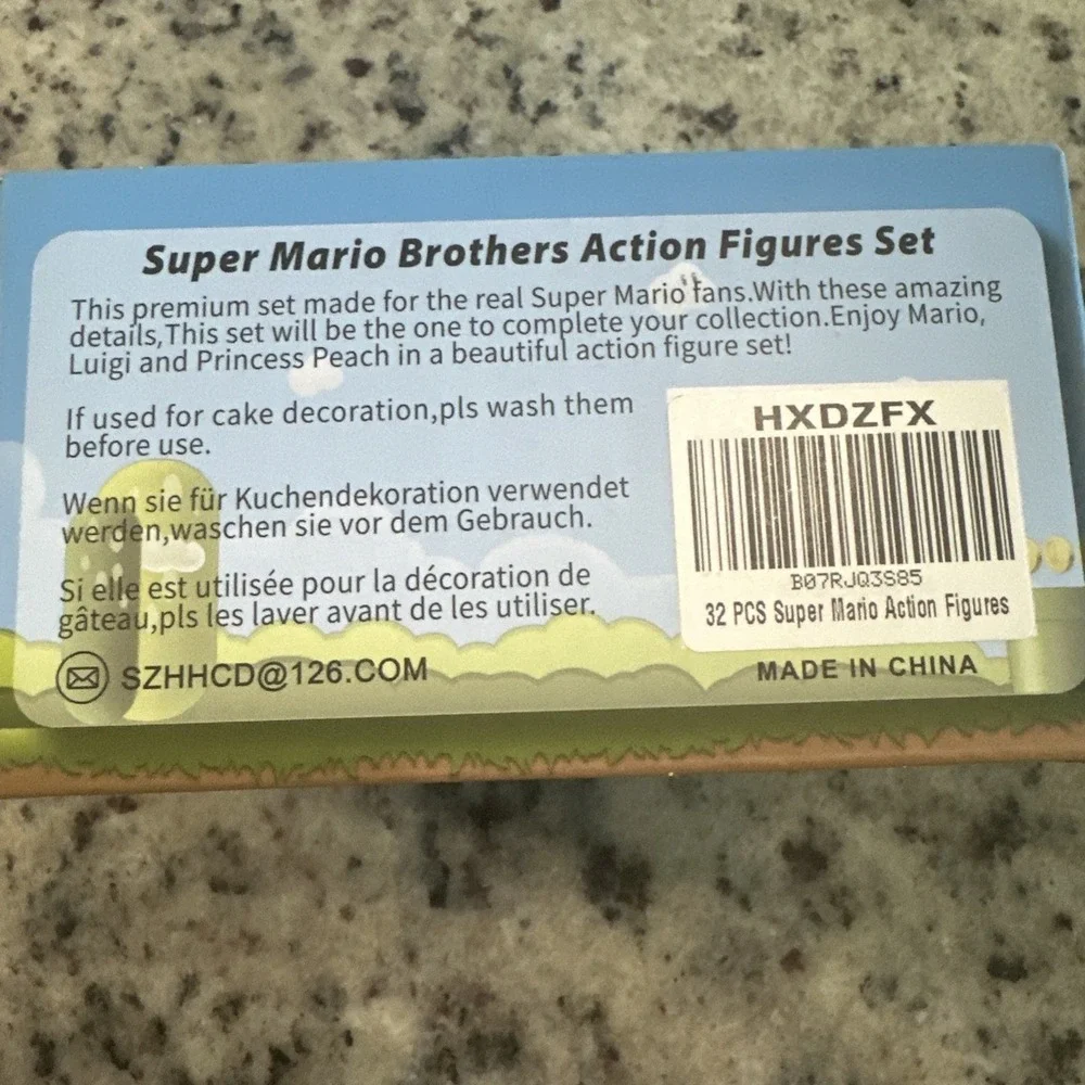 NEW Super Mario Bros 3D‎ Action Figure Set